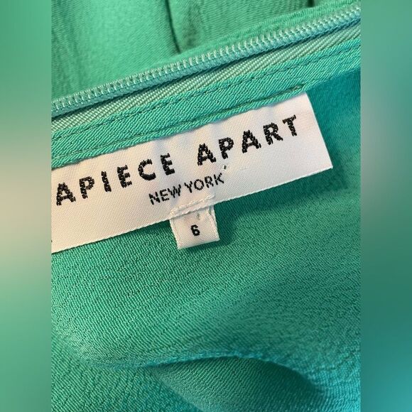 Apiece Apart Midi Slip Dress w/Ruffle 6 - Picture 8 of 10